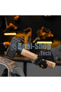 Кувалда Denzel 2000 г, кованая головка, буковая рукоятка