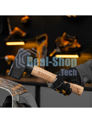 Кувалда Denzel 2000 г, кованая головка, буковая рукоятка