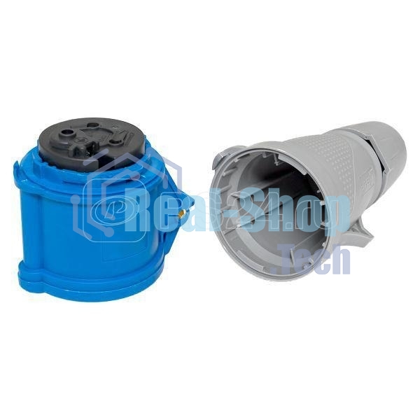 Розетка переносная 223 2P+PE 32А 220 В IP44 PROxima EKF ps-223-32-220-PRO