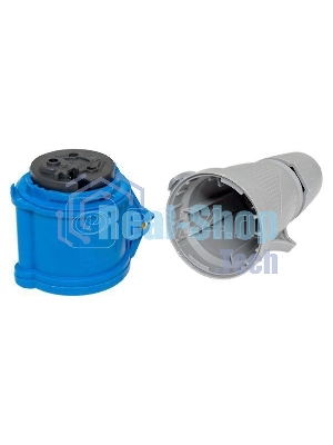 Розетка переносная 223 2P+PE 32А 220 В IP44 PROxima EKF ps-223-32-220-PRO