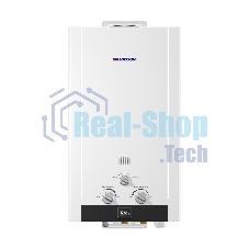 Водонагреватель газовый Edisson HEAT H 20 D белый, проточный, 10 л/мин, 20 кВт, газ-контроль