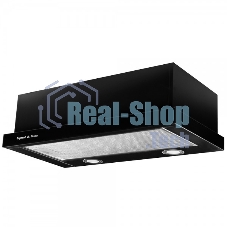 Вытяжка встраиваемая Zigmund & Shtain K 017.6 B черный, 60 см, 700 куб. м/ч, 51 дБ