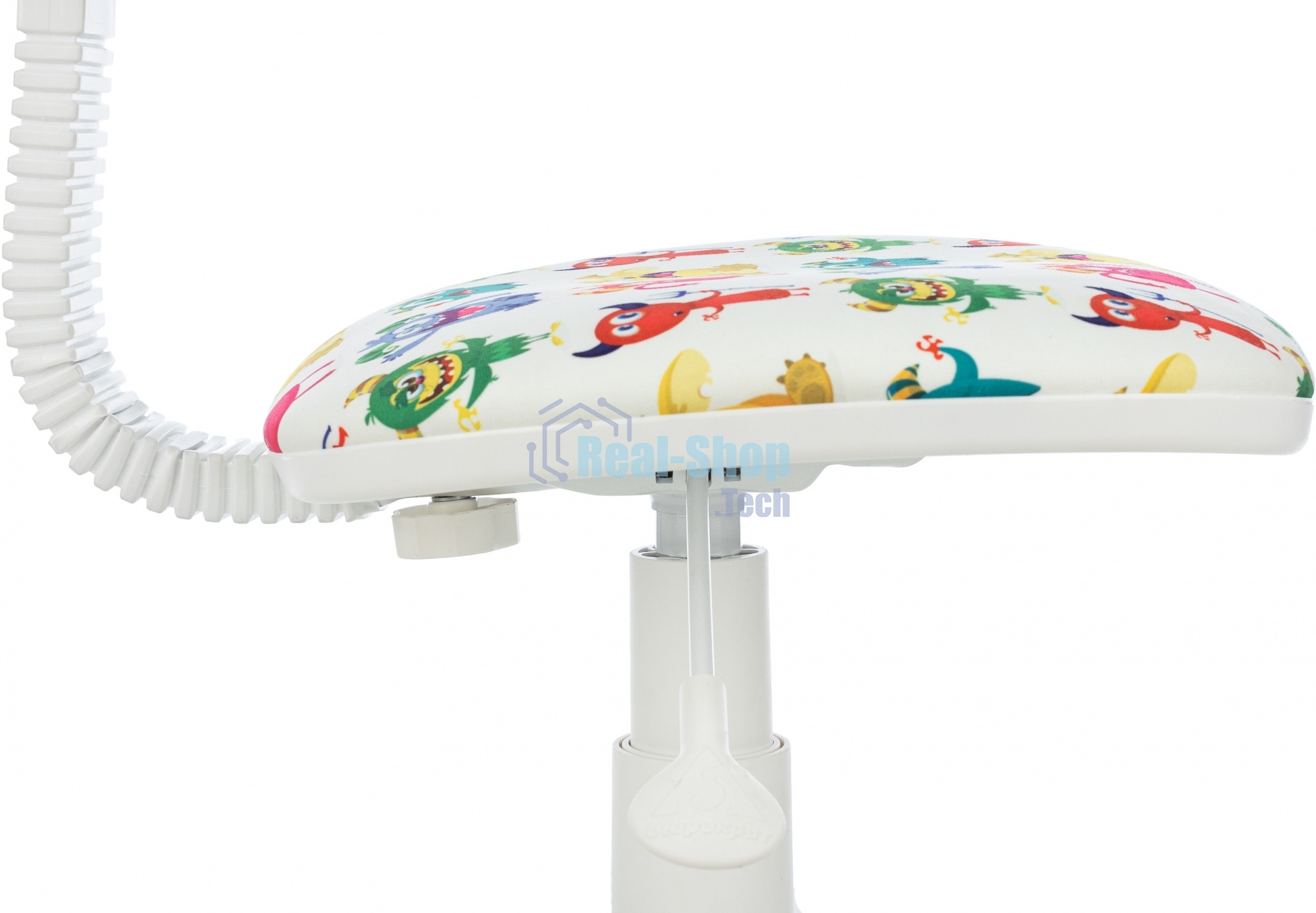 Кресло детское Бюрократ CH-W299 белый TW-15 мультиколор сиденье монстры сетка/ткань крестов. пластик