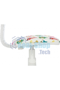 Кресло детское Бюрократ CH-W299 белый TW-15 мультиколор сиденье монстры сетка/ткань крестов. пластик