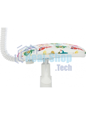 Кресло Бюрократ CH-W299 белый, сетка, 120 кг