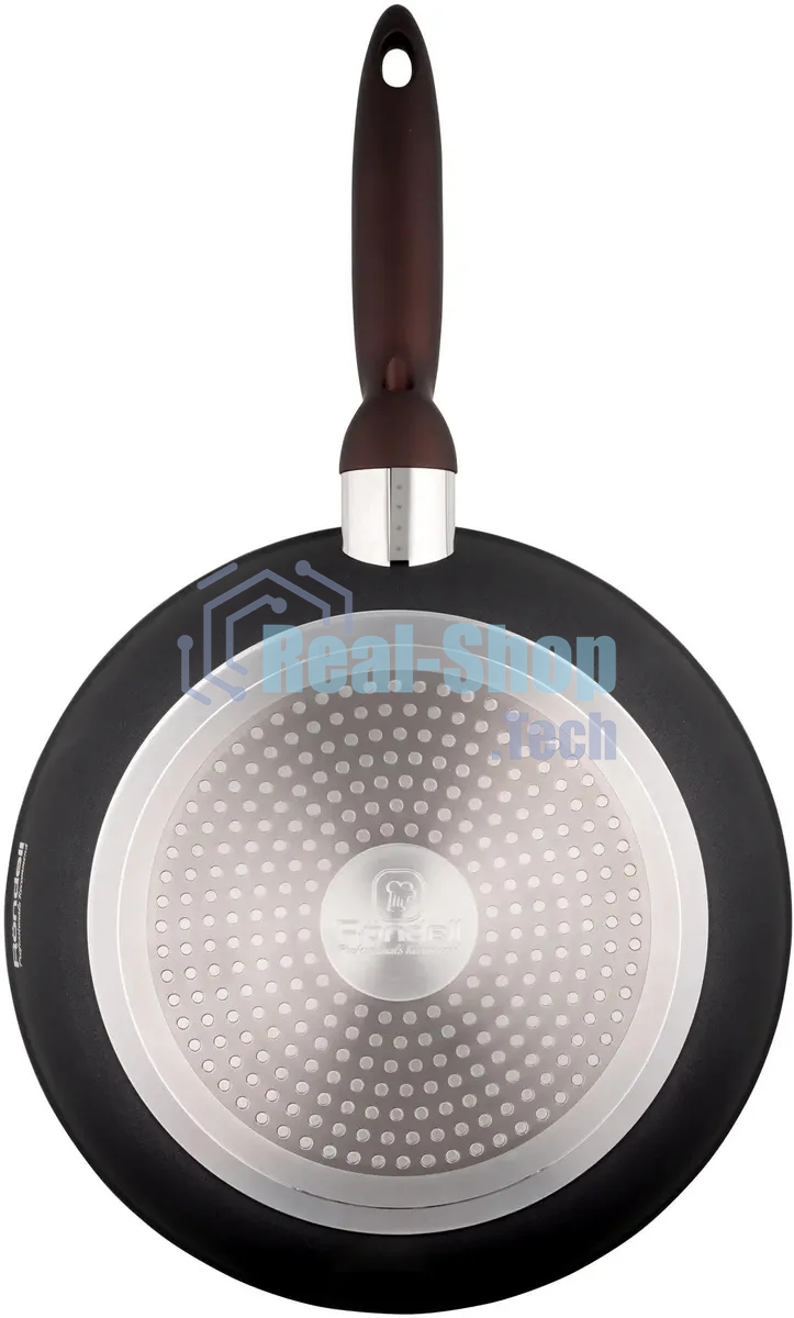 Сковорода Rondell Tierno RDA-1575, 24 см, без крышки, черный