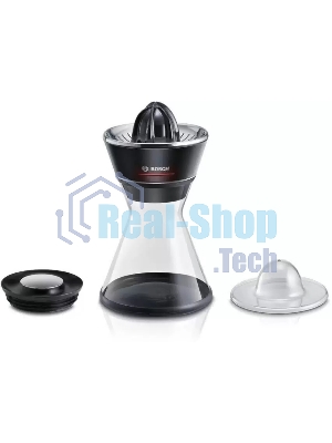 Соковыжималка Bosch MCP72GPB черный, цитрусовая, 40 Вт, 1000 мл, механическое