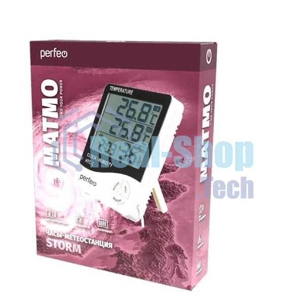 Часы-метеостанция Perfeo 