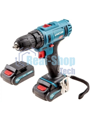 Дрель-шуруповерт аккумуляторная Кратон CD-12-Li-1,5