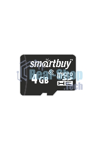 Флеш карта microSD 4Gb Smartbuy microSDHC Class 10