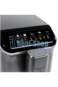 Кофемашина автоматическая Zigmund & Shtain ZACM-2000 серый металлик, исп. кофе - зерновой, 1.5 л, 1350 Вт, 20 бар