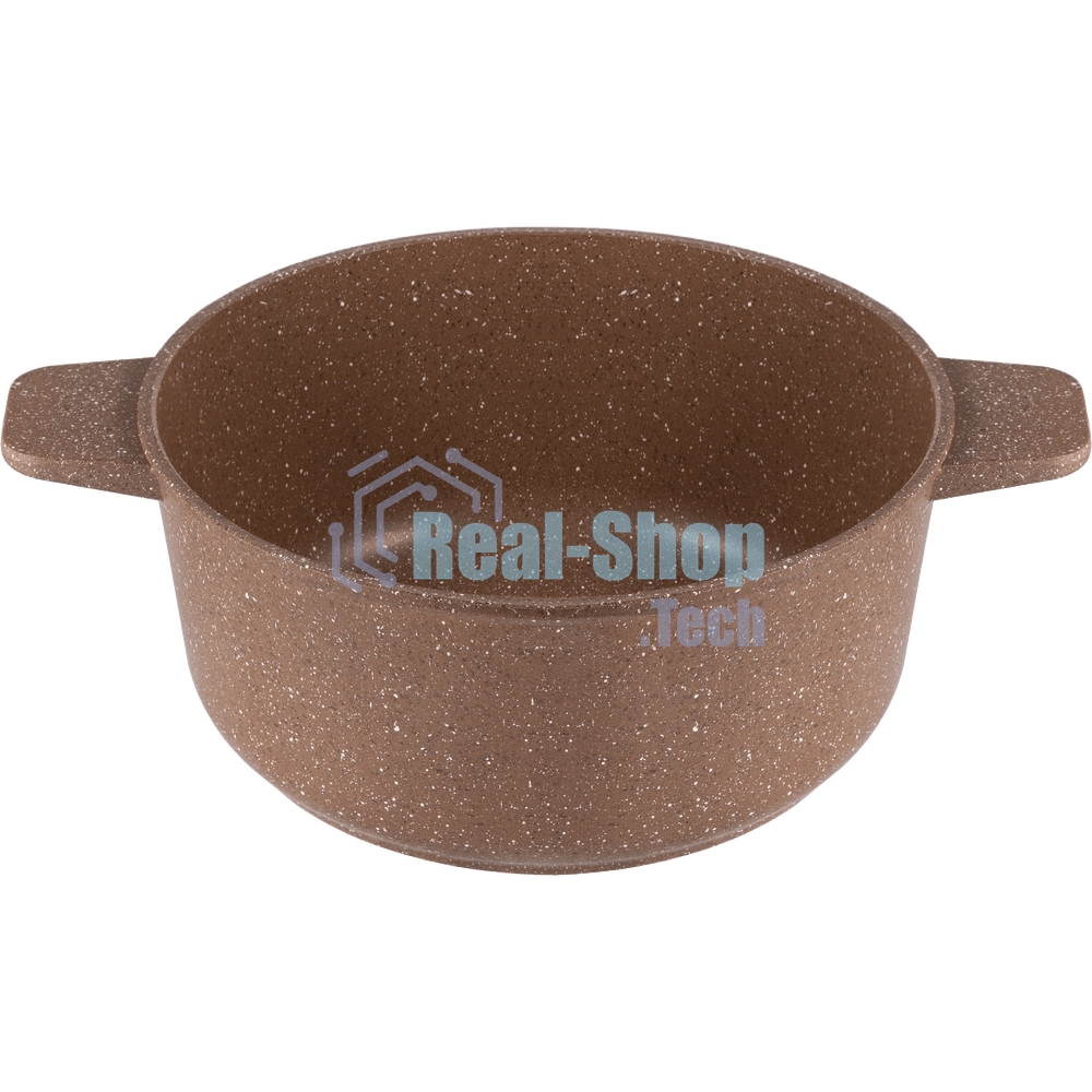 Кастрюля Maunfeld CARMEL MF24CRM01CR, 24 см, 4 л из литого алюминия со стеклянной крышкой