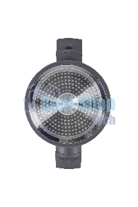 Кастрюля Maunfeld ASTRID MF24ASTR1CR из кованого алюминия со стеклянной крышкой, 24 см, 4.6 л