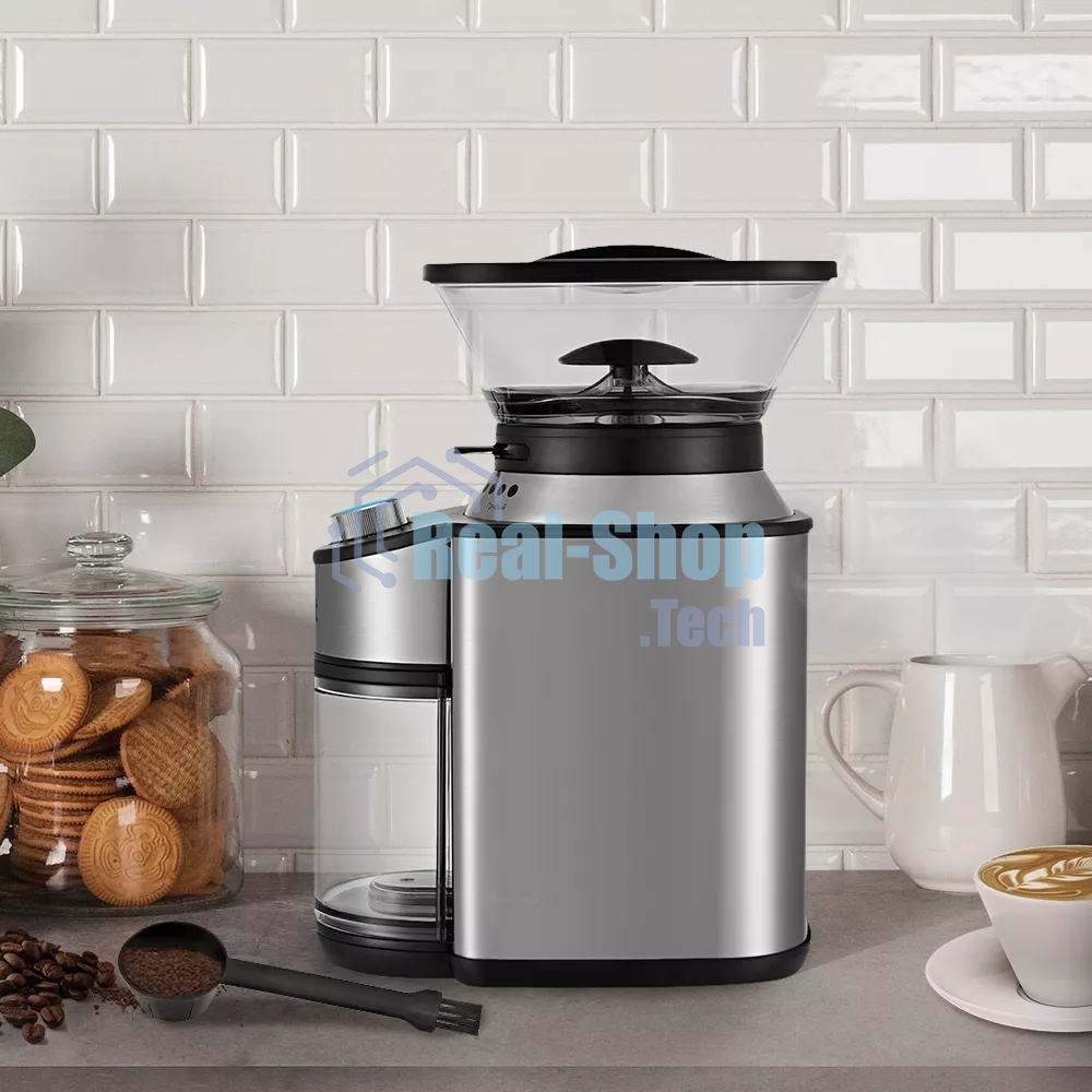 Кофемолка Kitfort КТ-770 150 Вт, нержавеющая сталь