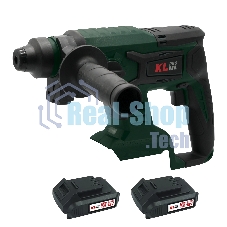 Профессиональный бесщеточный перфоратор аккумуляторный KLPRO KLPM18B-20 (18В, Li-ion-2шт, 2.0А·ч, 1,7Дж, SDS-plus, З/У,сумка)