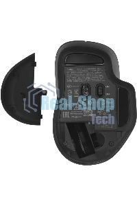 Мышь беспроводная Xiaomi Wireless Mouse Comfort Edition черный, 1200 dpi, радиоканал, USB, кнопки - 3