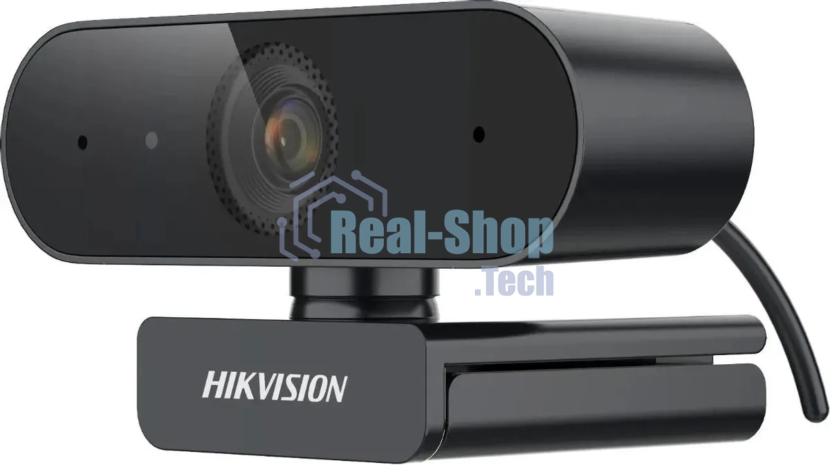 Веб-камера Hikvision DS-U02 1920x1080, 30 кадр/с, USB Type-A, микрофон, автоосвещение, универсальное крепление