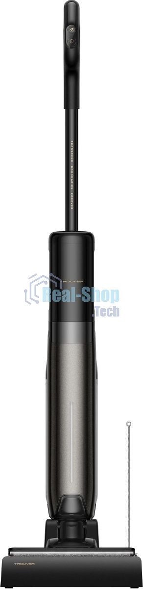 Пылесос вертикальный моющий Trouver K20 Flex Reach черный, питание от аккумулятора, 250 Вт, уборка влажная/сухая, пылесборник 0.6 л
