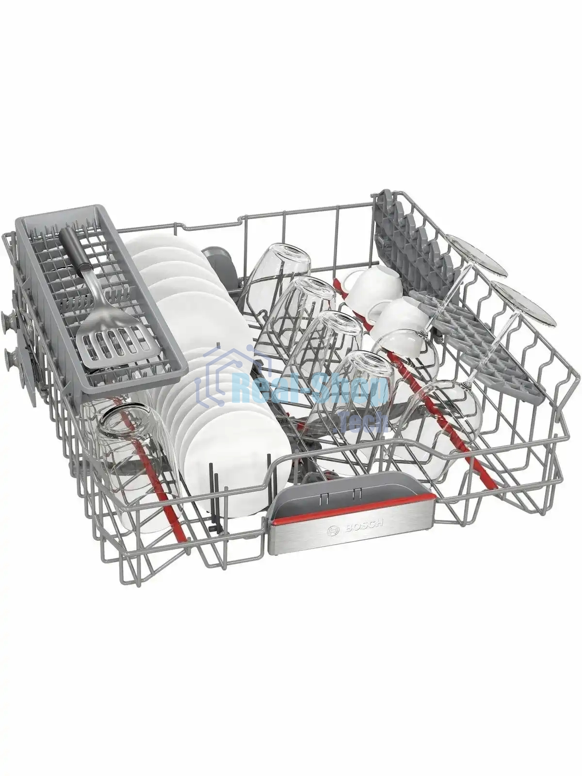 Посудомоечная машина Bosch SMP6EMW86Q, белый, 60 см, 13 компл., сушка интенсивная, класс A
