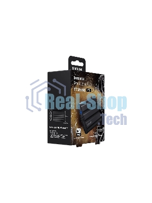 Внешний SSD Samsung T7 Shield, 1TB, USB 3.2 Gen 2 Type-C, R/W 1050/1000, черный