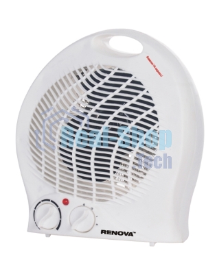 Тепловентилятор Renova FH-V2 белый, 2000 Вт, 20 м2, термостат