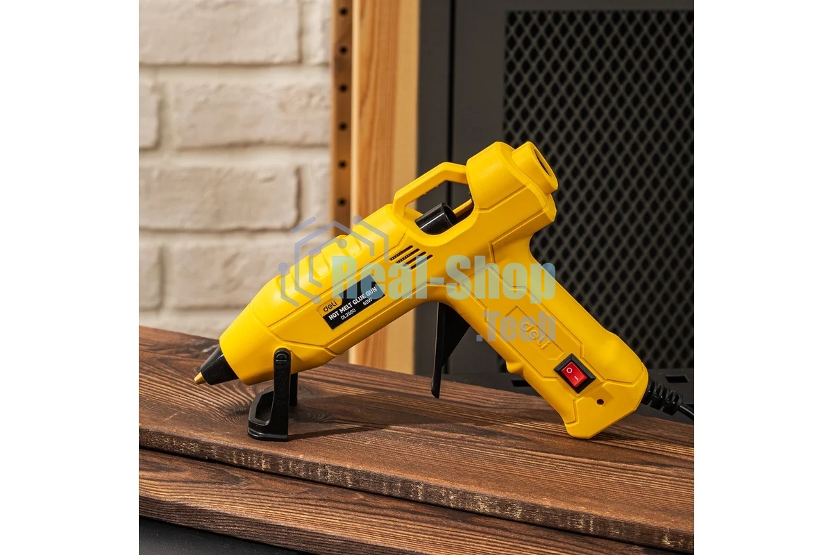 Клеевой пистолет Deli DL2560 (60Вт, диаметр стержня 11мм)