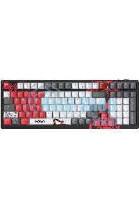 Клавиатура беспроводная механическая A4Tech Bloody WS98 Naraka USB черный/красный (WS98)