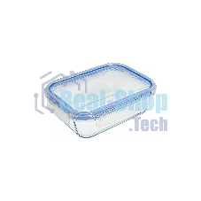 Форма для запекания ЗАБАВА РК-0104/2 прямоугольная с герм. крышкой из жаропр. стекла 1,1л 20,8*15,8*