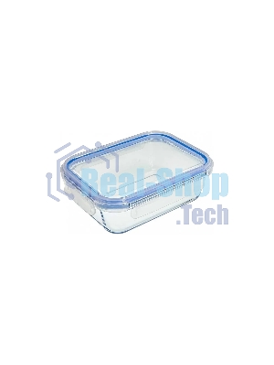 Форма для запекания ЗАБАВА РК-0104/2 прямоугольная с герм. крышкой из жаропр. стекла 1,1л 20,8*15,8*