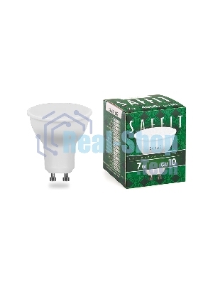 Лампа светодиодная SAFFIT SBMR1607 (55146) 7Вт 230В GU10 белый