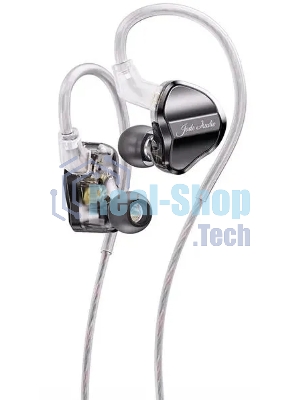Проводные наушники FiiO JD1 черный, внутриканальные