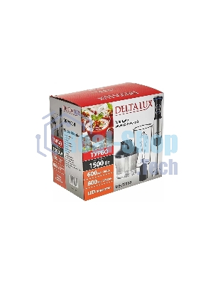 Блендер погружной Delta Lux DE-7006B черный