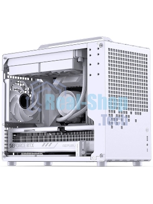 Компьютерный корпус без блока питания Case JONSBO Z20, Mini-Tower, TG, no fan, 1xUSB-A 3.2 + 1xUSB-C 3.2, mATX, mITX White