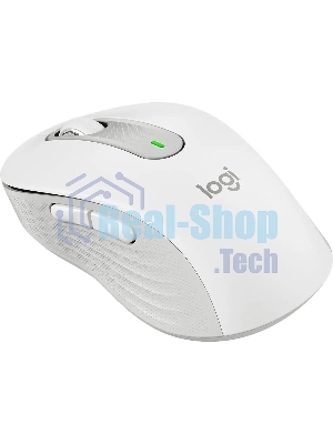 Мышь беспроводная Logitech Signature M650 белый, 4000 dpi, радиоканал, Bluetooth, USB, кнопки - 5