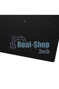 Электрическая варочная панель HOMSair HVC43DBK Hi-Light, независимая, черный