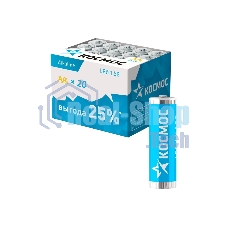 Элемент питания LR6 (AA) 1.5V Alkaline 20BOX Космос