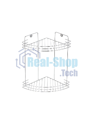 Полка угловая двухъярусная РЫЖИЙ КОТ W2672С-2 (005393)