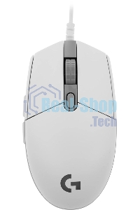 Мышь проводная Logitech G102 LIGHTSYNC белый, 8000 dpi, USB, кнопки - 6