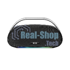 Портативная колонка MEG SSA062BL, 60Вт, Bluetooth 5.3, караоке, сабвуфер, время работы 16ч, черная