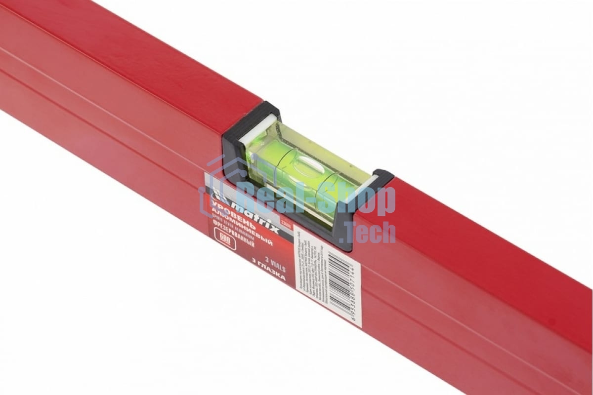 Уровень Matrix 600мм 1мм/м 3 глазка