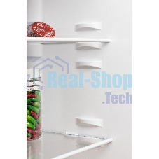 Холодильник Nordfrost NRB 154 S серый матовый двухкамерный 238/115 л морозилка снизу, капельная система