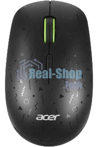 Мышь беспроводная Acer OMR307 черный, 1600 dpi, радиоканал, USB, кнопки - 4