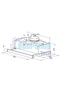 Вытяжка встраиваемая Zigmund & Shtain K 017.6 B черный, 60 см, 700 куб. м/ч, 51 дБ