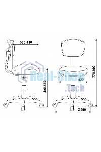 Кресло детское Бюрократ CH-W299 белый TW-15 мультиколор сиденье монстры сетка/ткань крестов. пластик