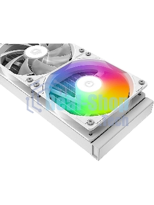Жидкостная система охлаждения для процессора ID-COOLING SL360 XE белый 120мм алюминий+медь 1800rpm 30db 4-pin 350W