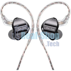 Проводные наушники FiiO JD1 черный, внутриканальные