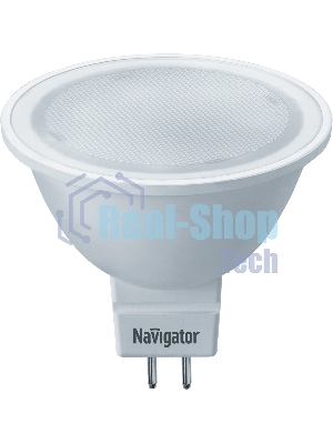 Лампа светодиодная Navigator NLL-MR16-3-230-4K-GU5.3 3Вт 4000К белый GU5.3 230лм 220-240В