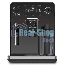 Кофемашина автоматическая Gaggia RI9781/01 NEW ACCADEMIA GLASS черный, молотый/зерновой, 1.6 л, 1900 Вт, 15 бар