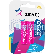 Аккумулятор R6 (AA) Ni-Mh 2700MAh Космос