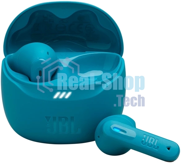 Наушники TWS JBL Tune Flex 2 синий, вкладыши/внутриканальные, Bluetooth, активное шумоподавление, до 48 ч